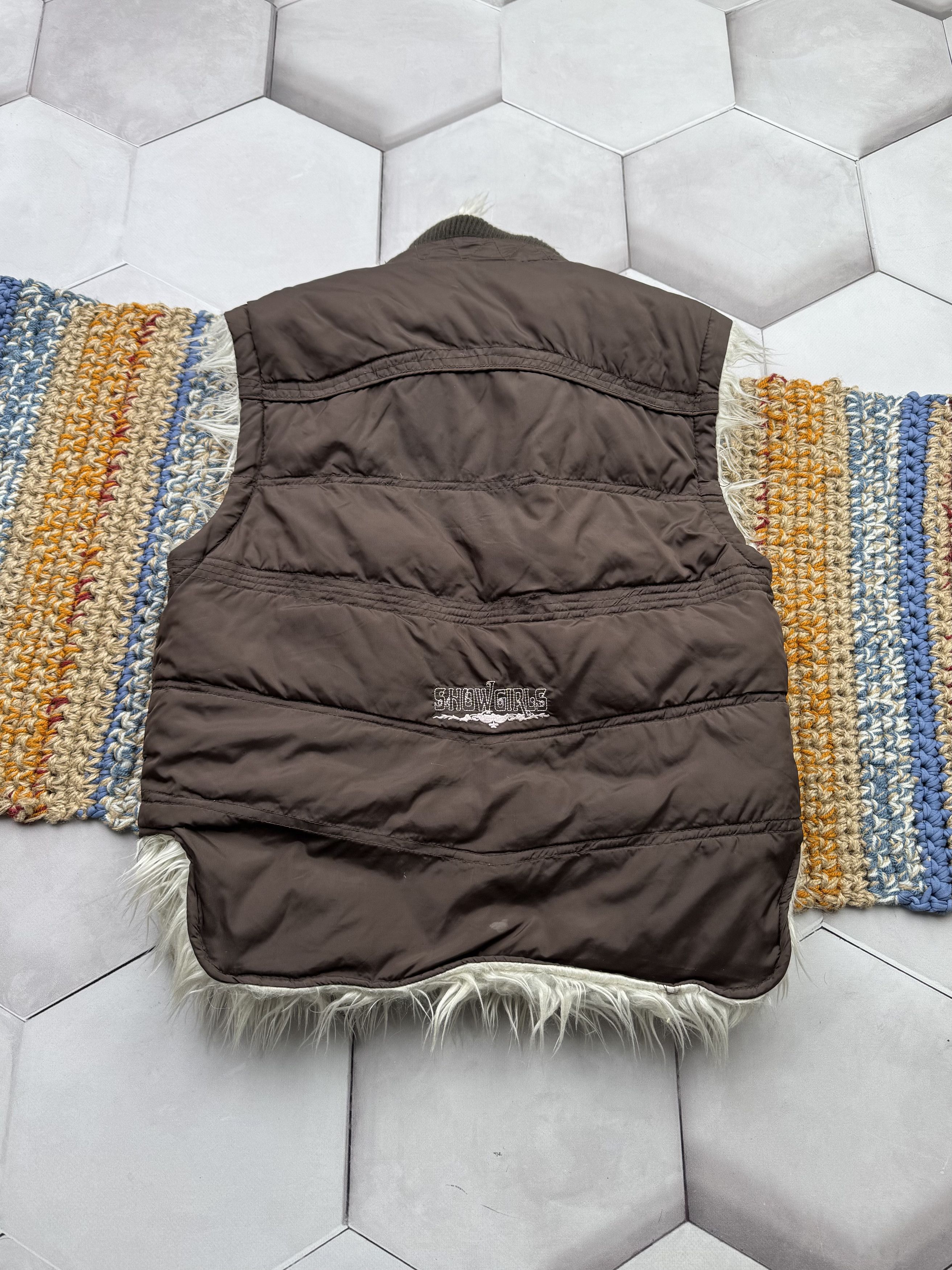 Vintage Vintage Faux Fur Details Vest With Zipper (E4) Size XS / US 0-2 / IT 36-38 - 5 Thumbnail