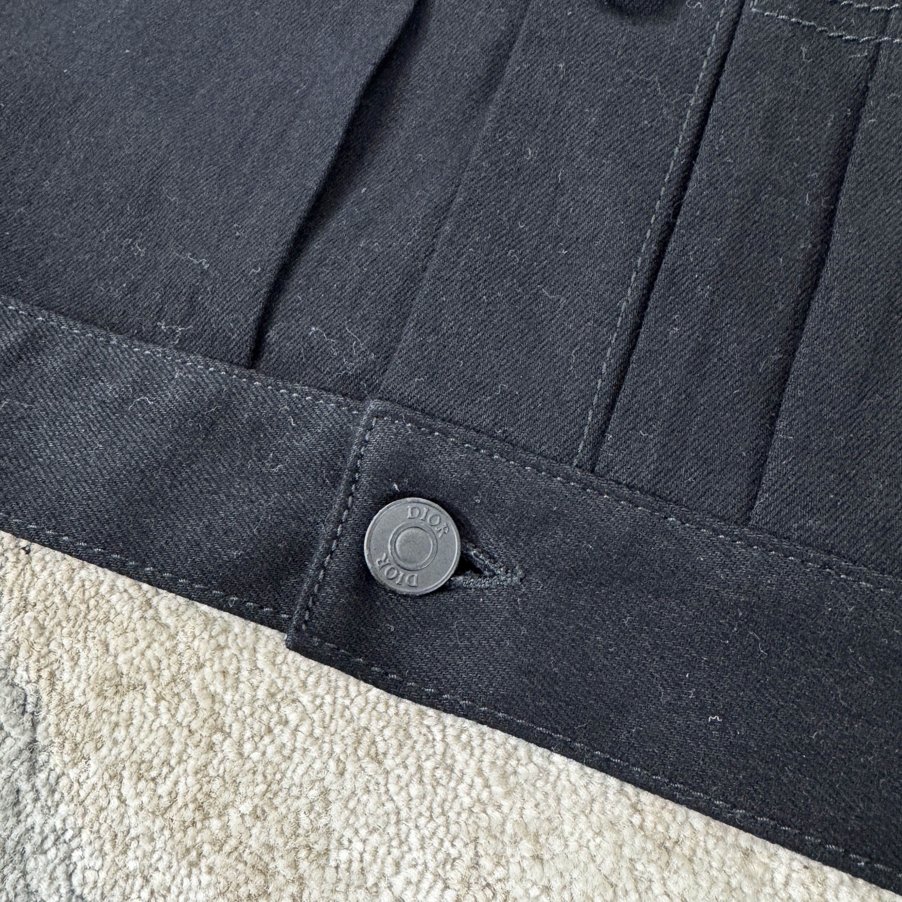 Dior Dior MKII Technical Denim Cotton Jacket In Black RRP £1200 Size US M / EU 48-50 / 2 - 4 Thumbnail