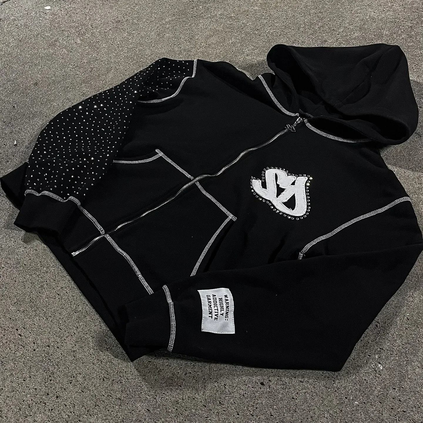 Vintage Y2k Streetwear Retro Men Embroidery Diamond Size US L / EU 52-54 / 3 - 4 Thumbnail
