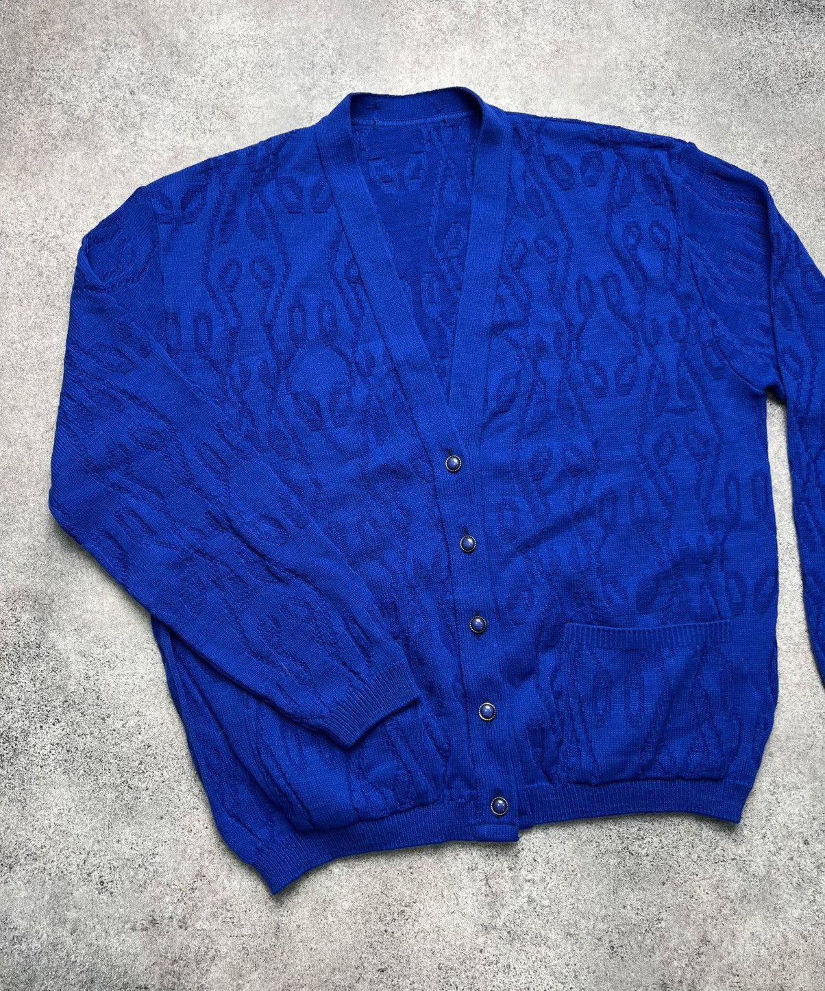 Vintage Vintage hand knitted cardigan Size US S / EU 44-46 / 1 - 3 Thumbnail