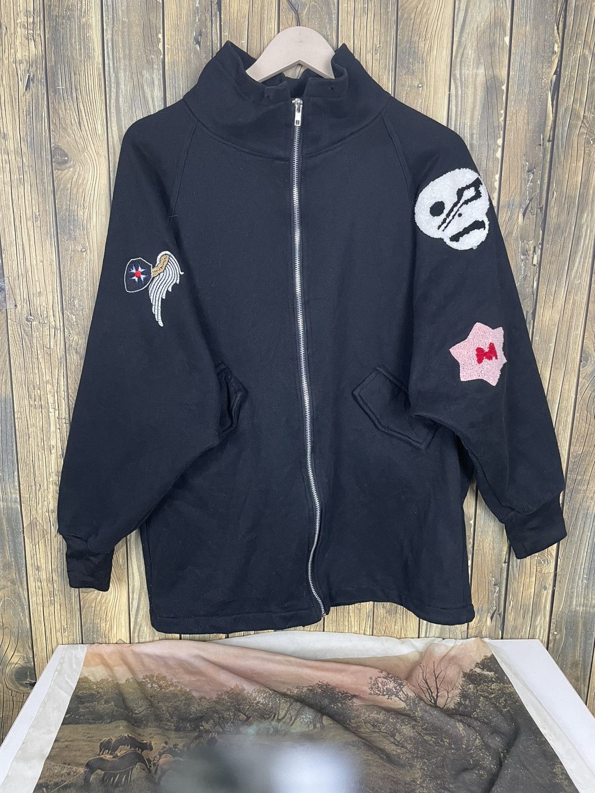 Japanese Brand × Vintage Rare jacket with patches Size US M / EU 48-50 / 2 - 1 Thumbnail
