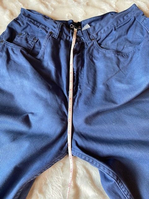 Vintage Honors 90's High-Waisted Mom blue-coloured Jeans Size 38" / US 16 / IT 52 - 11 Thumbnail