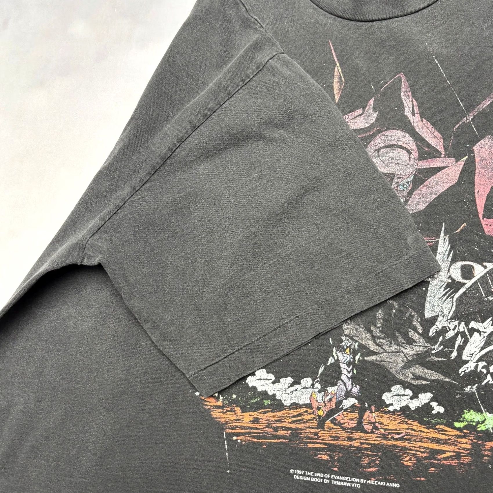Vintage VINTAGE Evangelion Temraw Asuka Tee Shirt Men 2XL XXL Black T-Shirt Mens Size US XXL / EU 58 / 5 - 5 Thumbnail