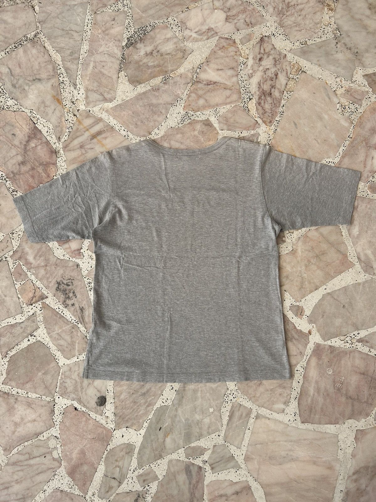 Yohji Yamamoto Fronthit spellout ysacs gray tee Size US M / EU 48-50 / 2 - 3 Thumbnail
