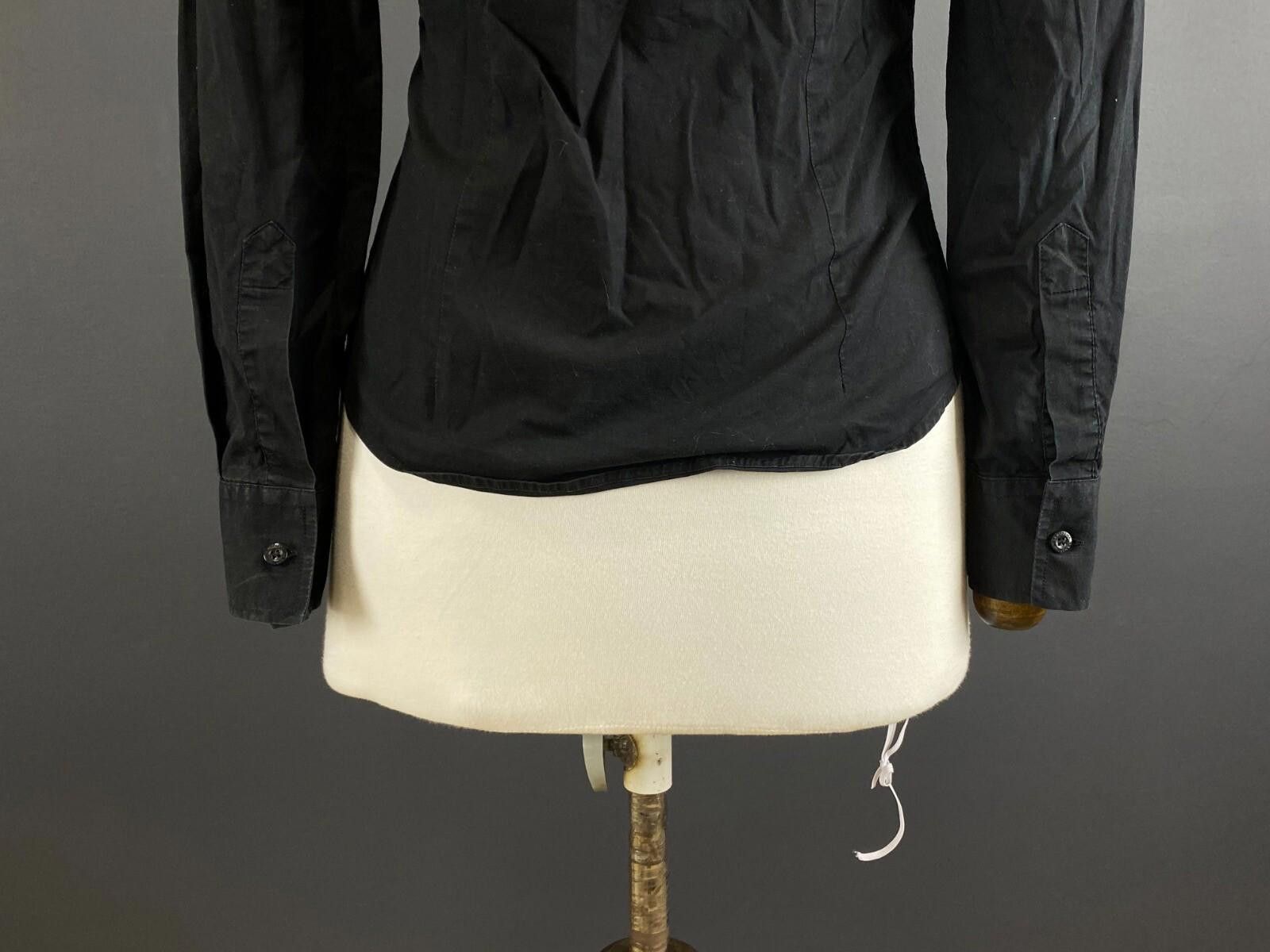 La Martina La Martina Buenos Aires Black Blouse Shirt Size L Size L / US 10 / IT 46 - 9 Thumbnail