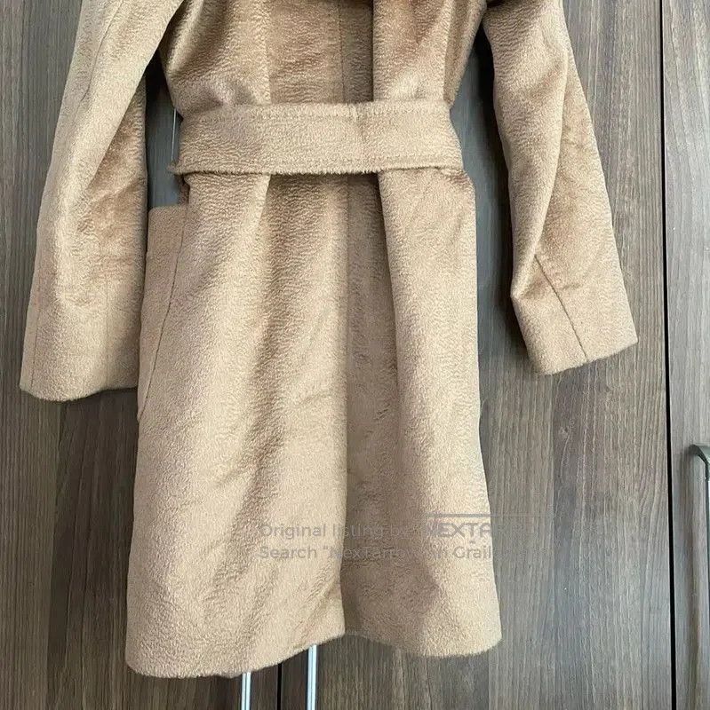 Max Mara MaxMara Cozy Camel Alpaca Wool Coat . Size XXS / US 00 / IT 34 - 3 Thumbnail