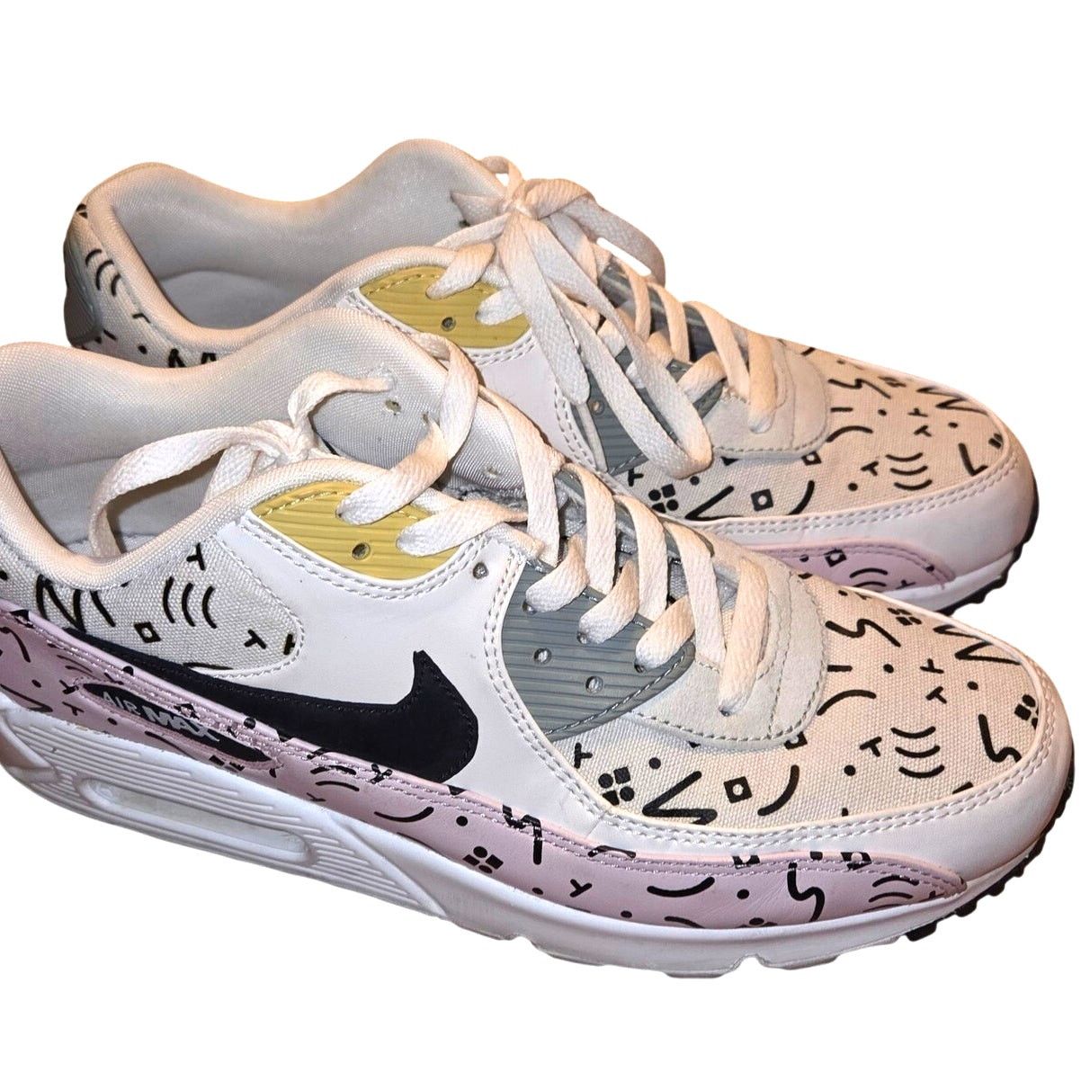 Nike Nike Air Max 90 Premium Barley Rose - Men's Size 9.5 Size US 9.5 / EU 42-43 - 2 Thumbnail