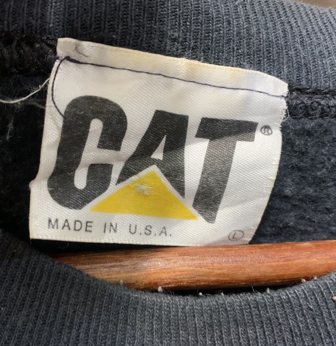 Vintage Vintage 90s CAT SOS ENTERPRISE Racing Sweatshirt Size US L / EU 52-54 / 3 - 8 Thumbnail