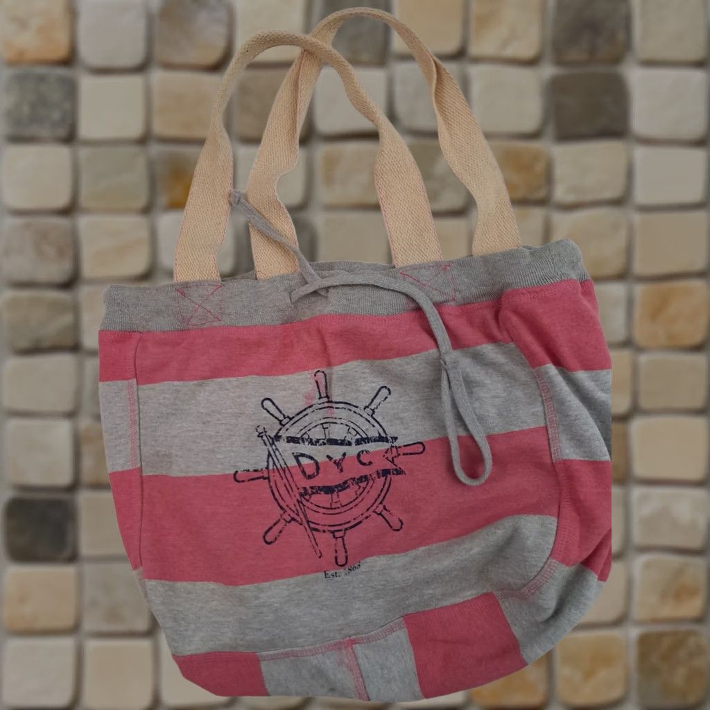 Vintage Vintage Detroit Y. C. Cotton 15x15 Beachcomber Travel Tote Bag MV Sport Size ONE SIZE - 1 Thumbnail