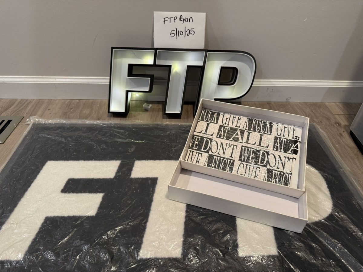 Fuck The Population FTP WDGAF Puzzle Size ONE SIZE - 1 Preview