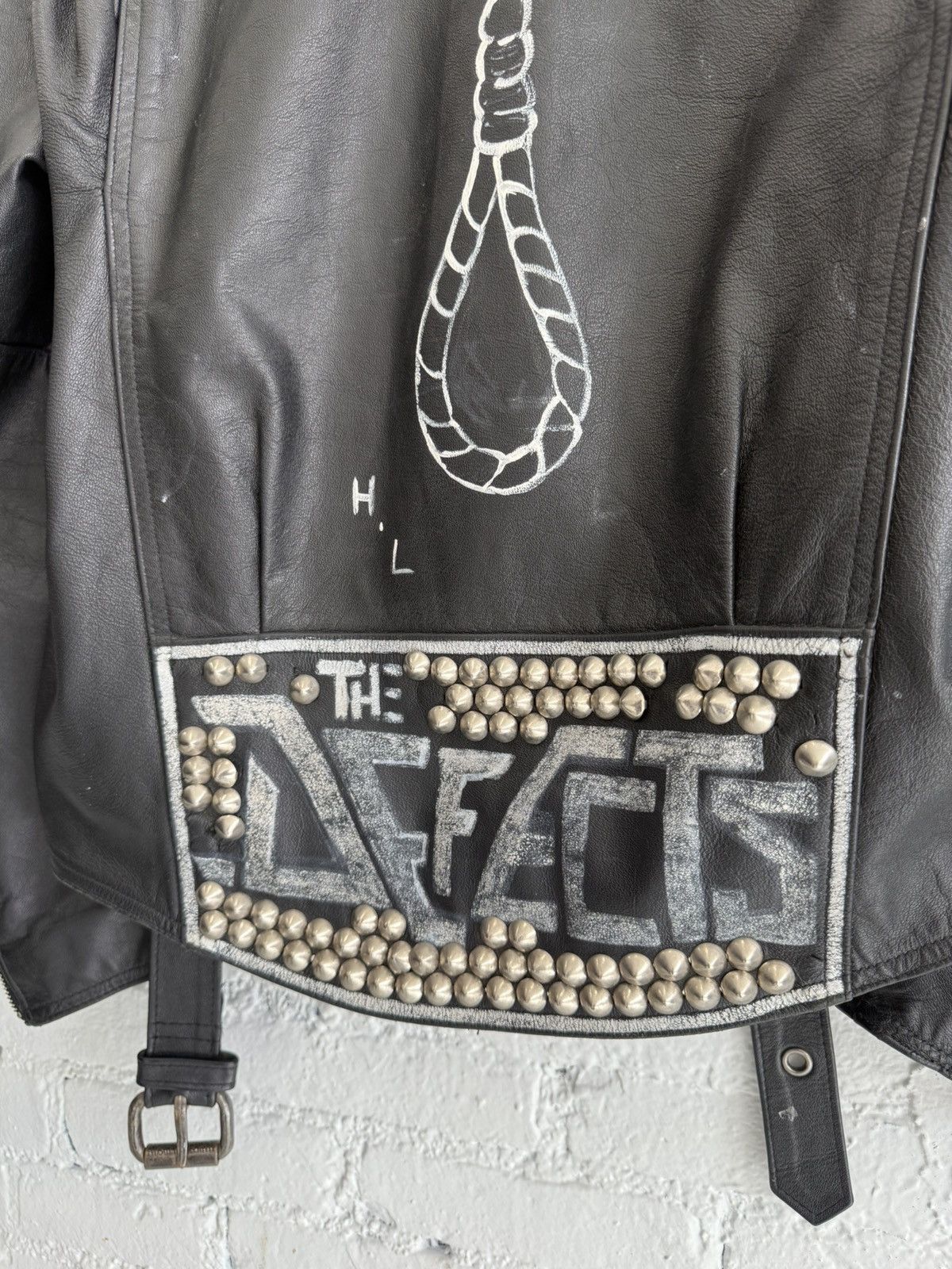 Enfants Riches Deprimes ERD 1 of 1 Hand Painted by Henri Leather Battle Jacket Size US L / EU 52-54 / 3 - 10 Thumbnail