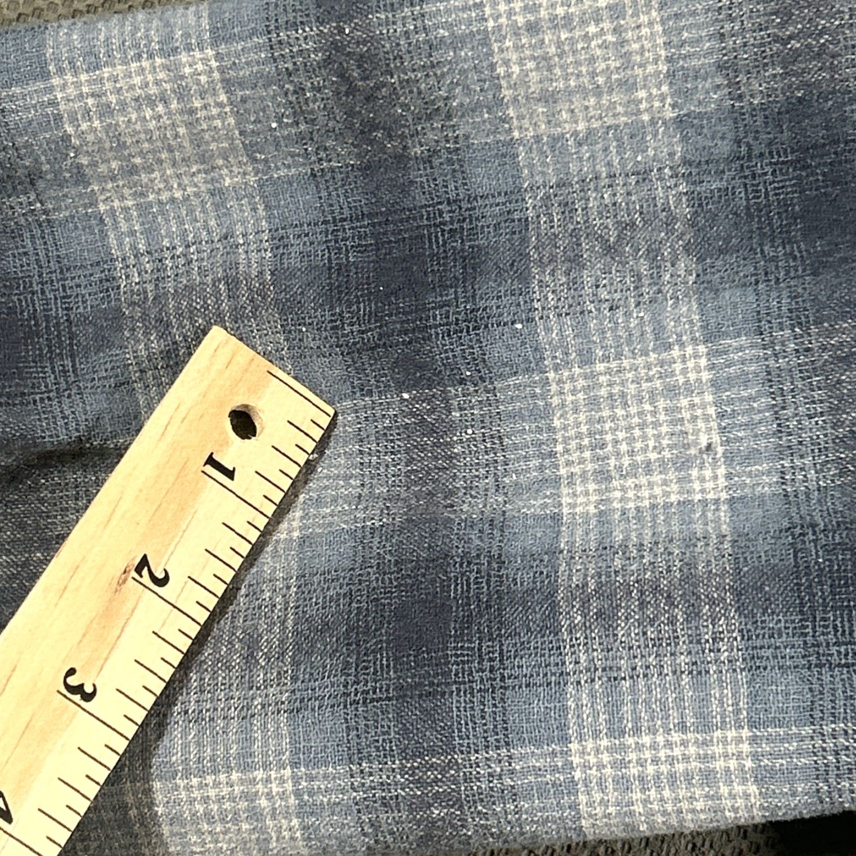 Pendleton VINTAGE Pendleton Mens Shirt 16.5 Long Sleeve Button Front Plaid Blue Wool USA Size US XL / EU 56 / 4 - 4 Thumbnail