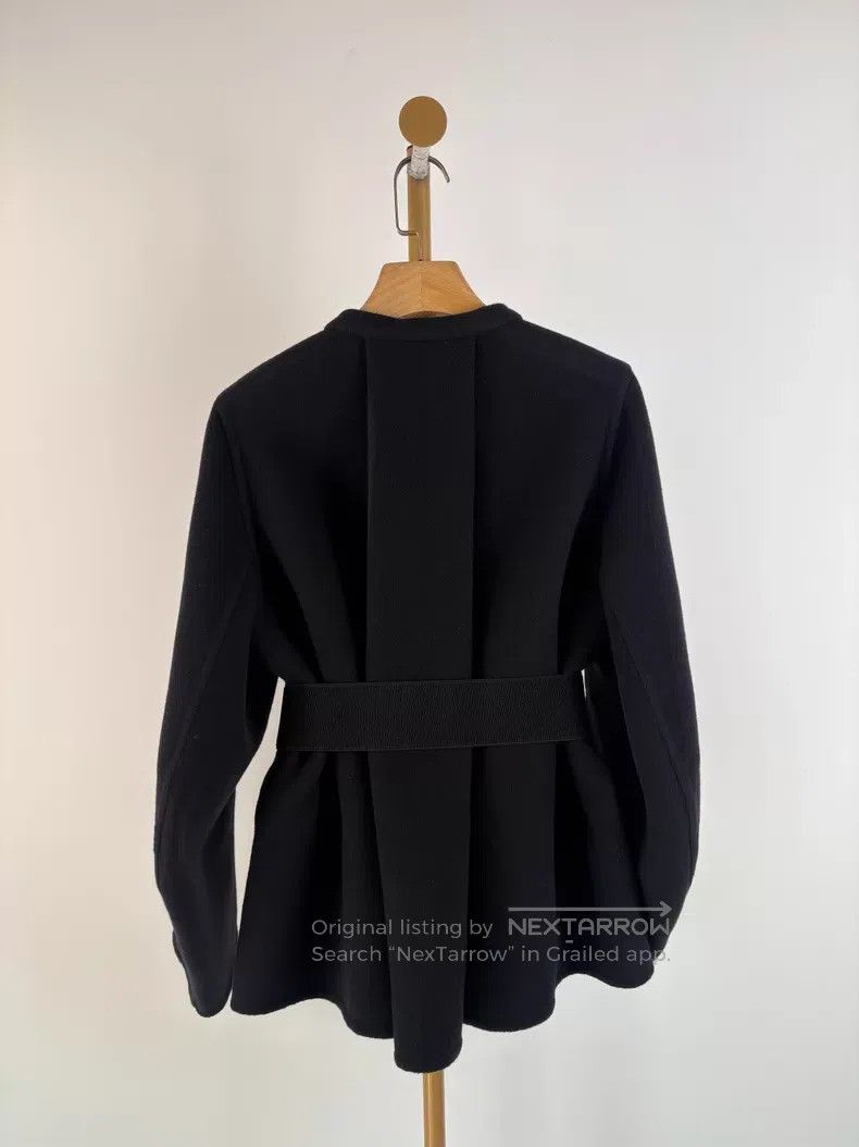 Hermes Hermes Black Belted Cashmere Coat Size XS / US 0-2 / IT 36-38 - 2 Thumbnail