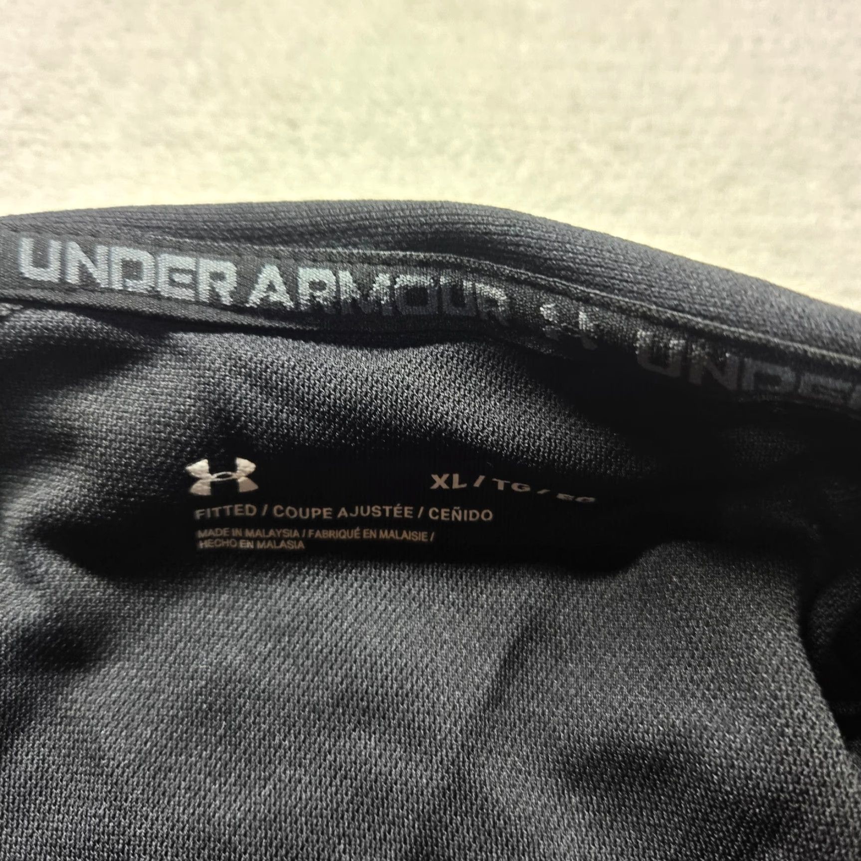 Under Armour Under Armour Sweater Striped Fitted Pullover Lightweight 1/2 Zip Adult Women S Small Gray Size S / US 4 / IT 40 - 3 Thumbnail