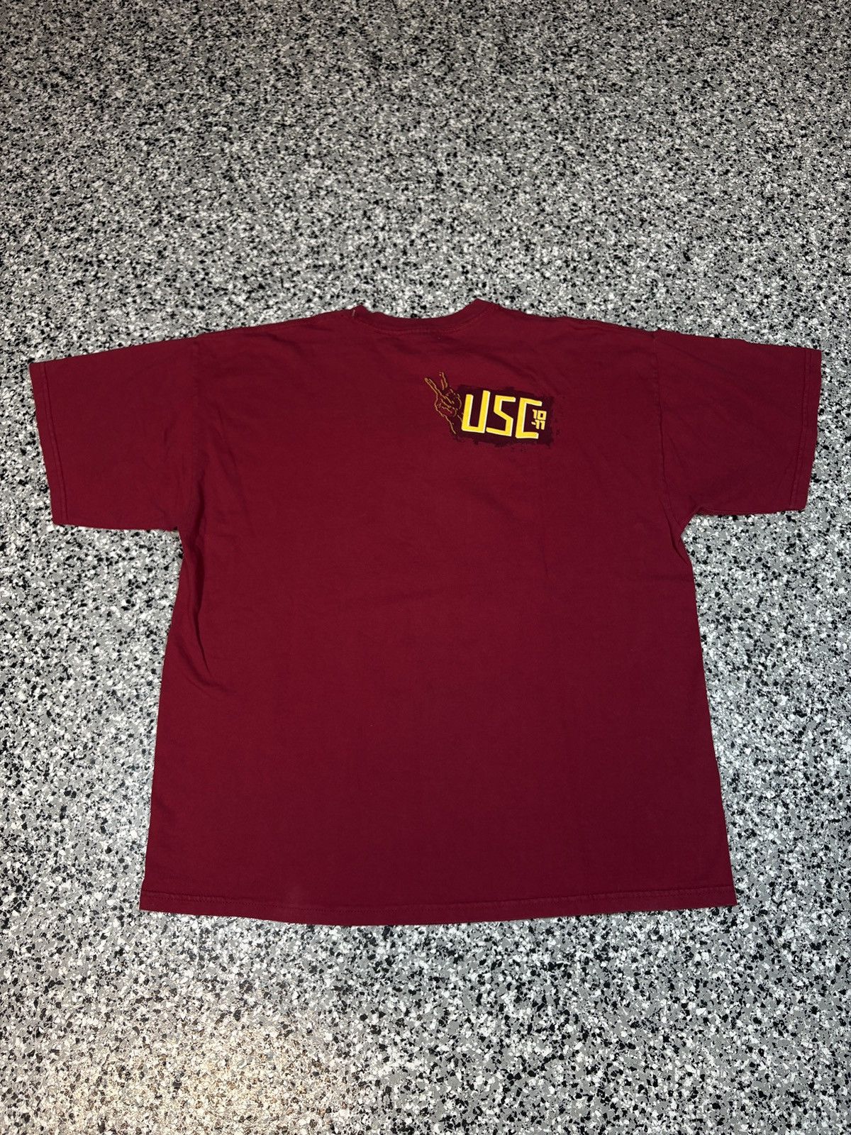 NCAA Vintage 1990s GILDAN USC “Southern California” Size XL 0534 Size US XXL / EU 58 / 5 - 2 Thumbnail