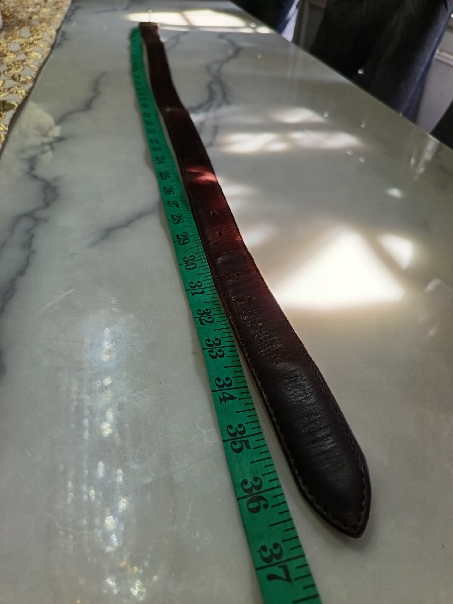 ABAHOUSE × Japanese Brand × Leather ABAHOUSE leather belt max size 31 inc Size 32 - 6 Thumbnail