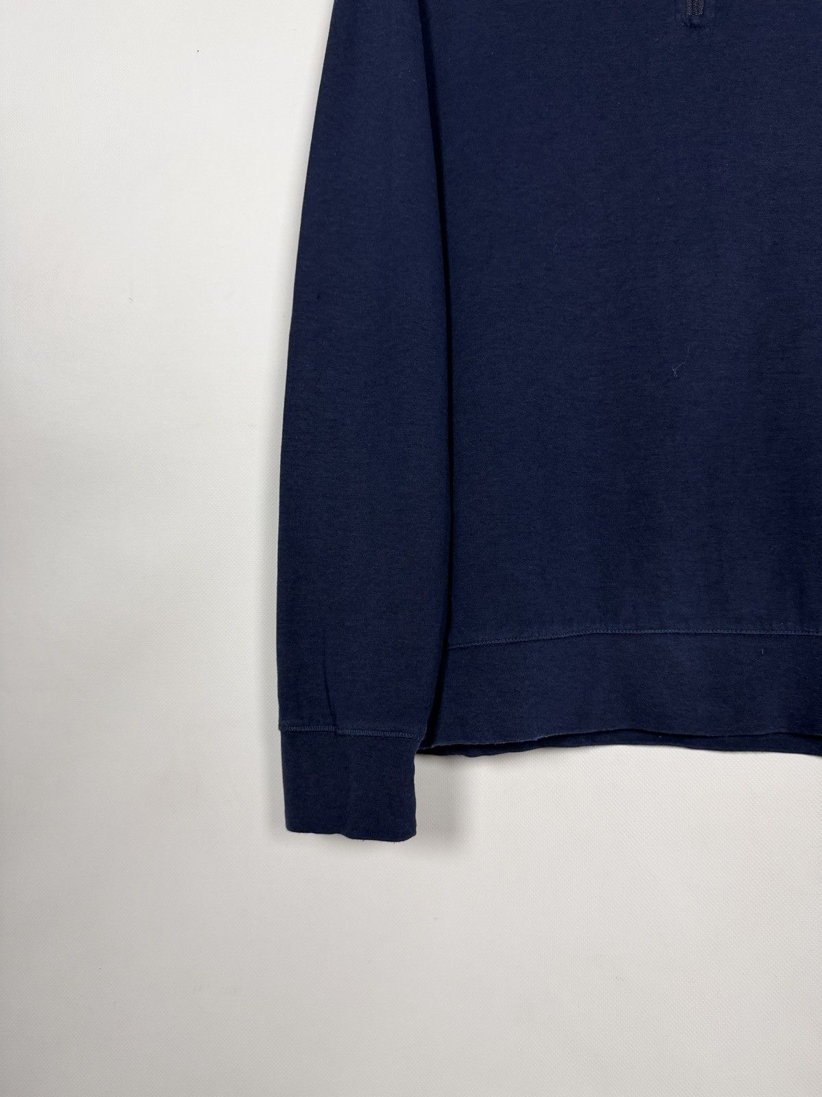 Polo Ralph Lauren Polo Ralph Lauren 1/4 Zip Sweatshirt Navy Blue Pullover Sz M Size US M / EU 48-50 / 2 - 4 Thumbnail