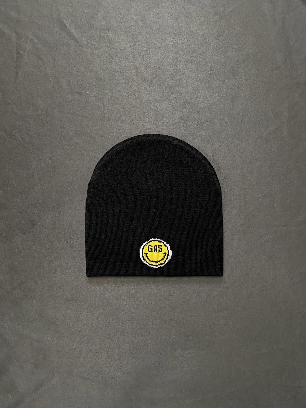 Japanese Brand Get Gas Dup Classic Logo Graphic No Cuff Black Beanie Hats Size ONE SIZE - 1 Thumbnail