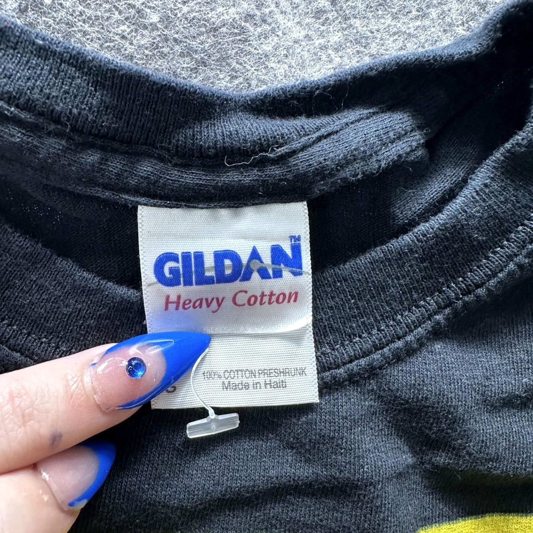 Gildan Gildan Heavy Cotton Shirt Mens Small Black Aspen Colorado Sunset Trees Graphic Tee | Travel Nature Size US S / EU 44-46 / 1 - 4 Thumbnail