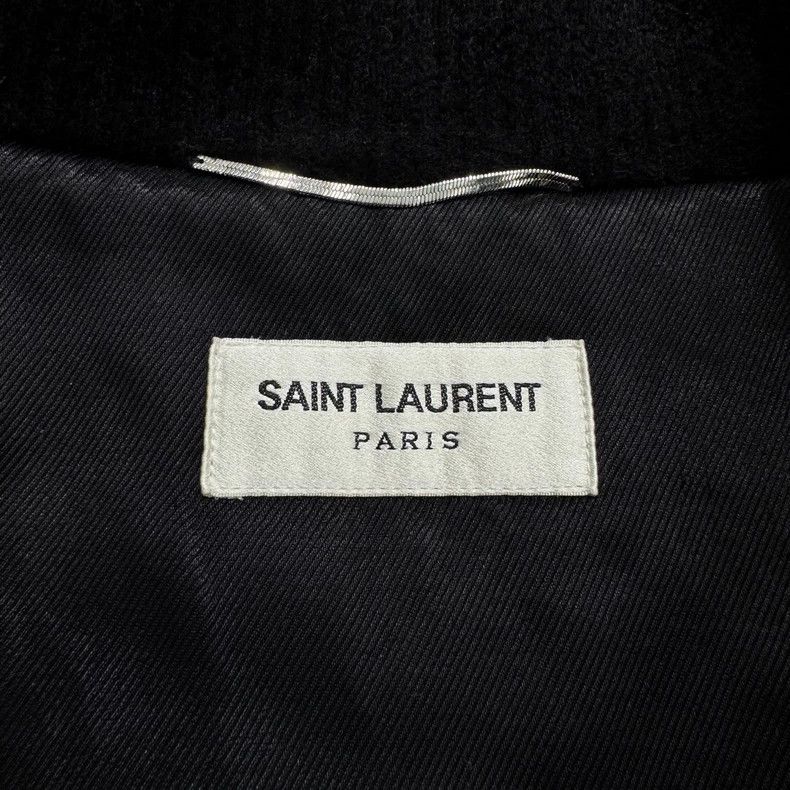 Saint Laurent Paris Saint Laurent 19 FW catwalk with black velvet scales, glass Size US M / EU 48-50 / 2 - 3 Thumbnail