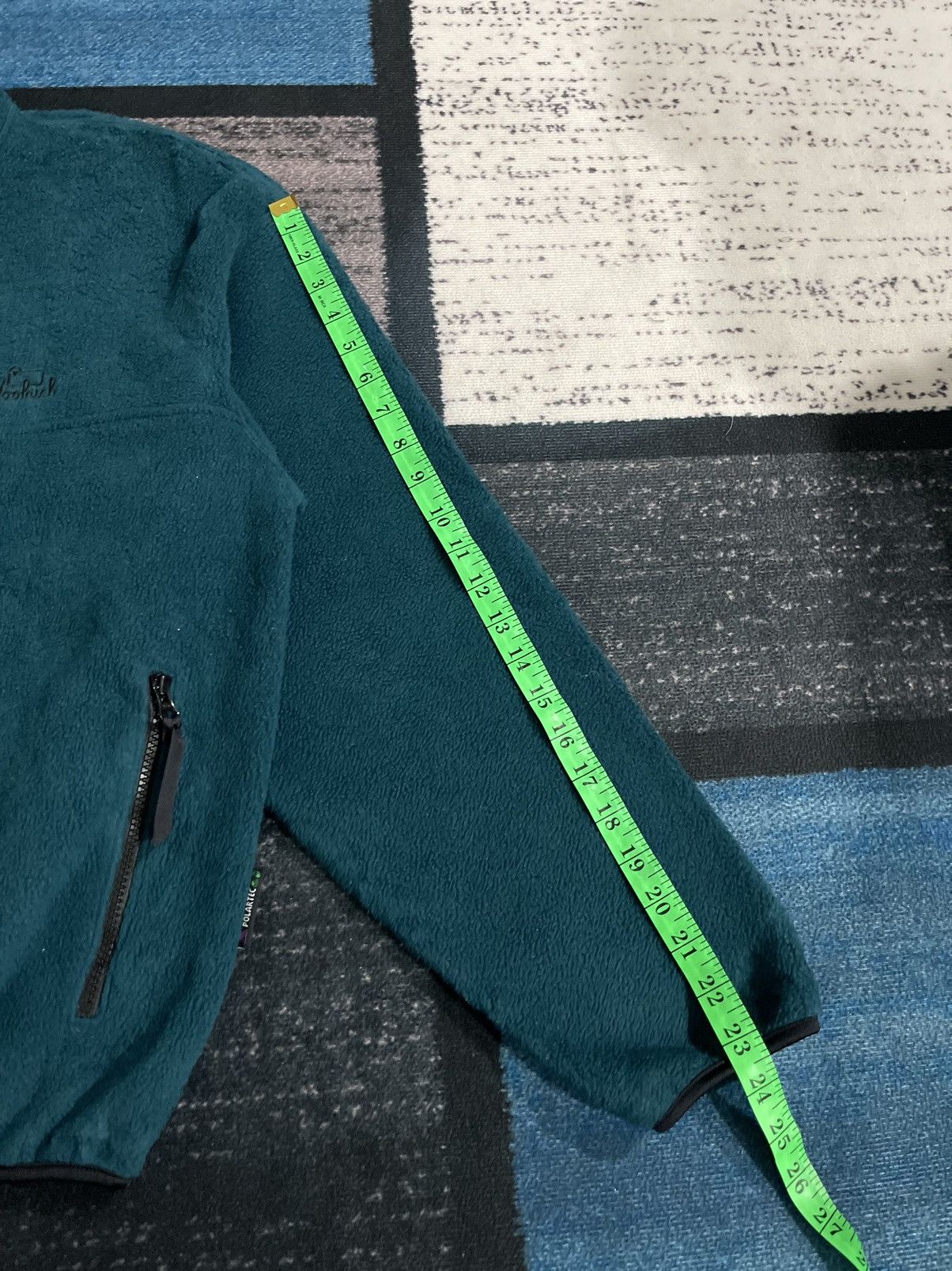 Vintage × Woolrich Woolen Mills Vintage Woolrich Half Button Fleece Jacket Size US XL / EU 56 / 4 - 17 Thumbnail