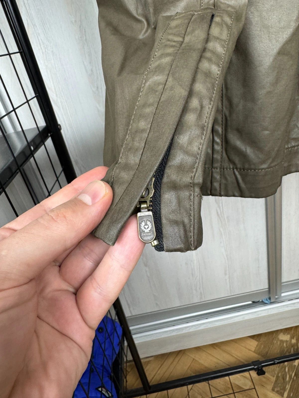 Belstaff Belstaff New Maple khaki green luxury jacket moto jacket Size US M / EU 48-50 / 2 - 15 Thumbnail
