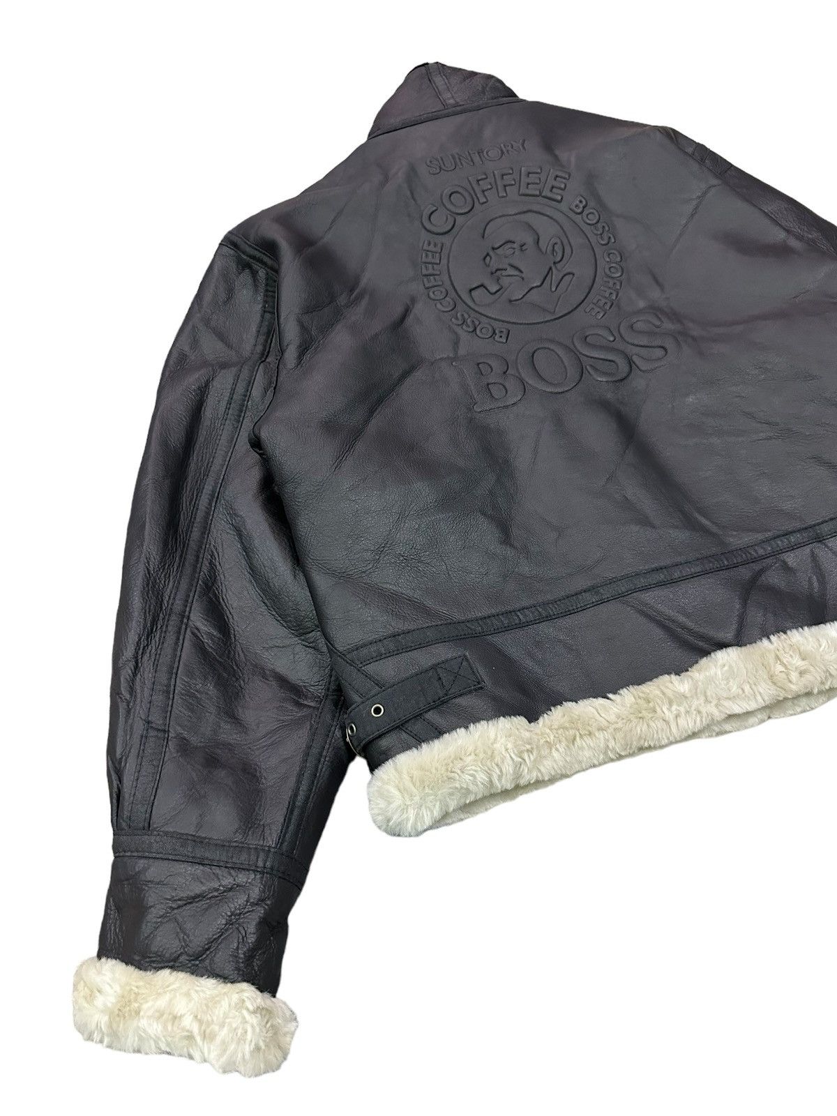Other SUNTORY COFEE BOSS B3 LEATHER JACKET Size US M / EU 48-50 / 2 - 11 Thumbnail
