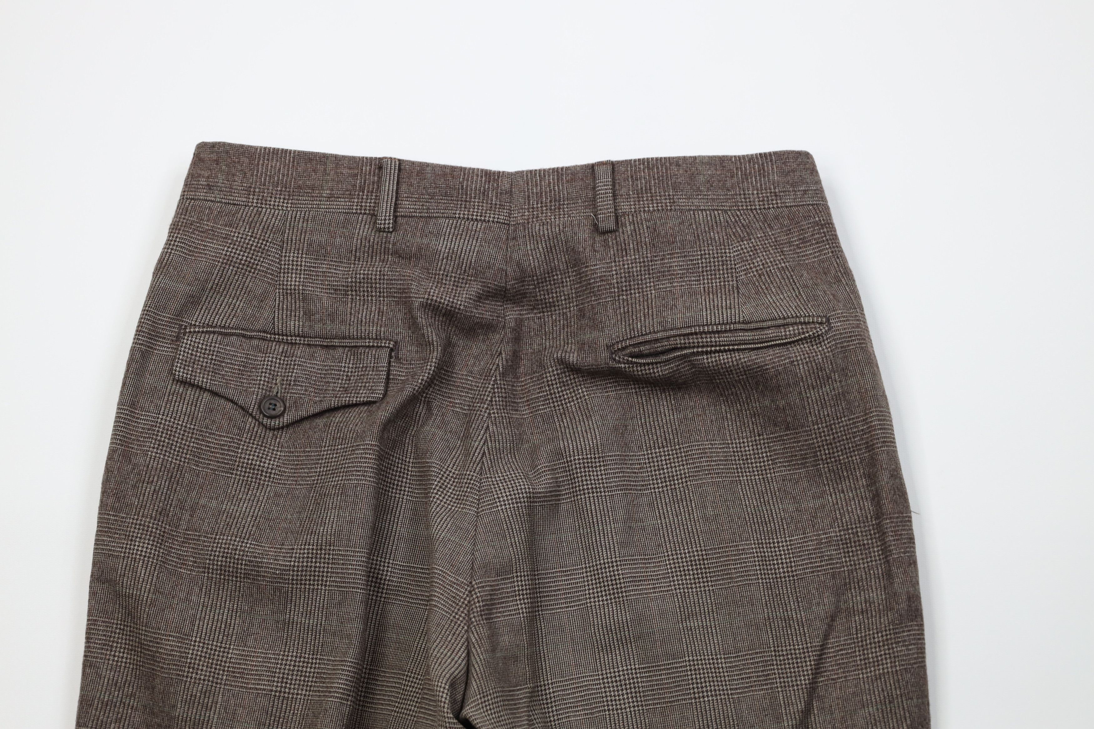Vintage Vintage 60s 70s Streetwear Flannel Wide Leg Chino Pants USA Size US 32 / EU 48 - 10 Thumbnail