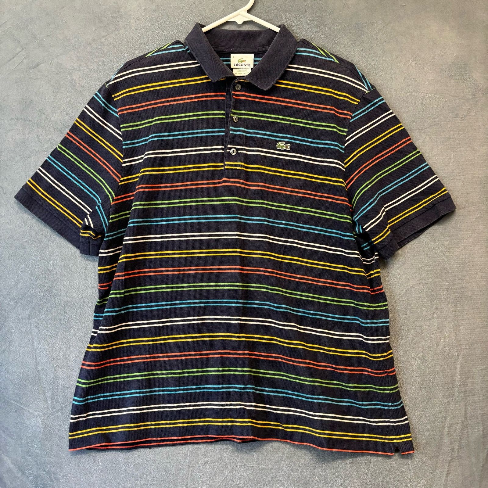 Lacoste rainbow polo hotsell