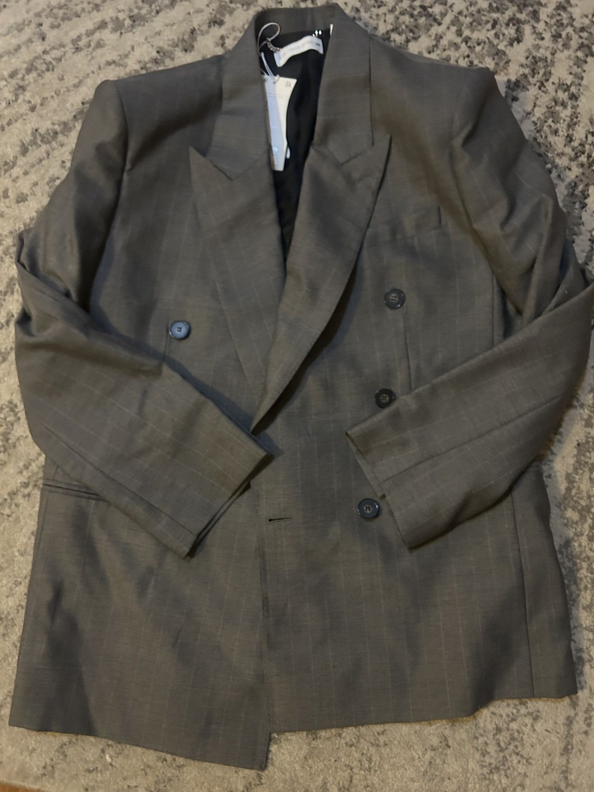 Stella McCartney STELLA MCCARTNEY H&M DOUBLE-BREASTED WOOL BLAZER size S Size S / US 4 / IT 40 - 7 Thumbnail
