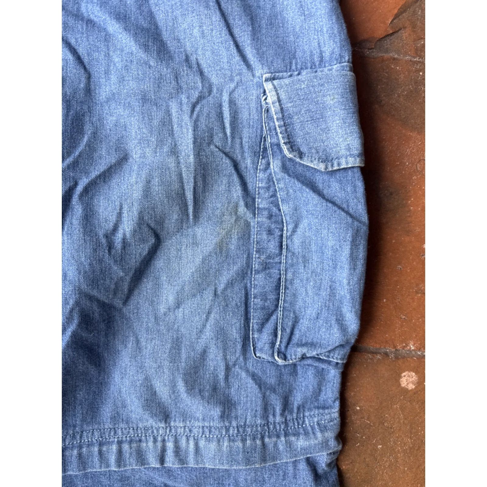 Vintage VINTAGE Julian Marcuir Motorcycle Cargo Jeans 38x28 Zip-Off Convertible Pants Size US 38 / EU 54 - 4 Thumbnail