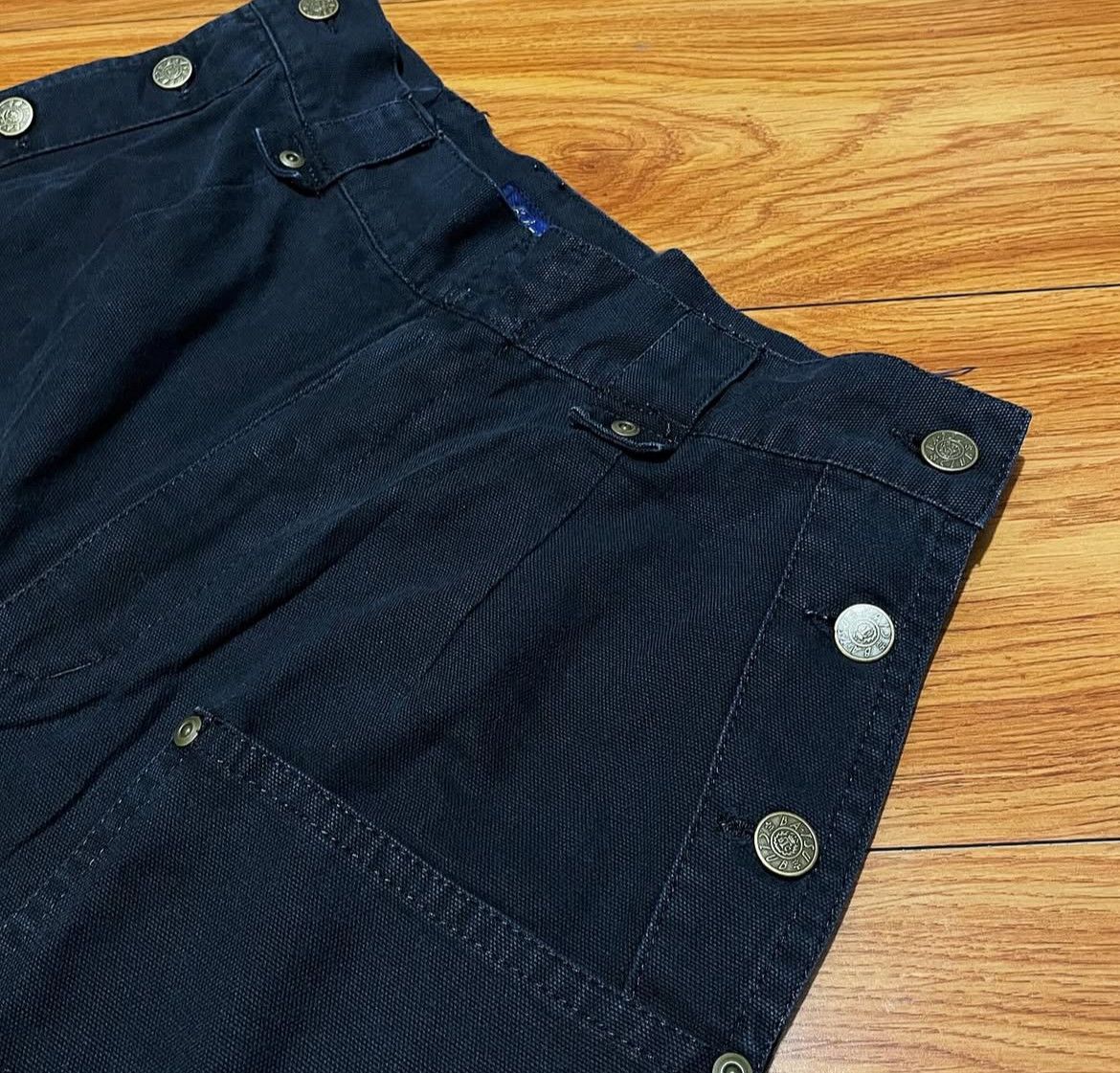 Japanese Brand 2000s Batsu Ifsix Double Knee Carpenter Work Pants y2k Lgb Size US 30 / EU 46 - 7 Thumbnail