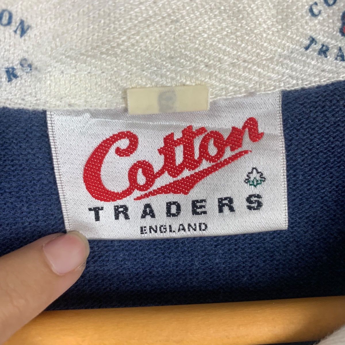 Cotton Traders Vintage 90’ COTTON TRADERS ENGLAND Rugby Tee Shirt Top Polo Size US M / EU 48-50 / 2 - 6 Thumbnail