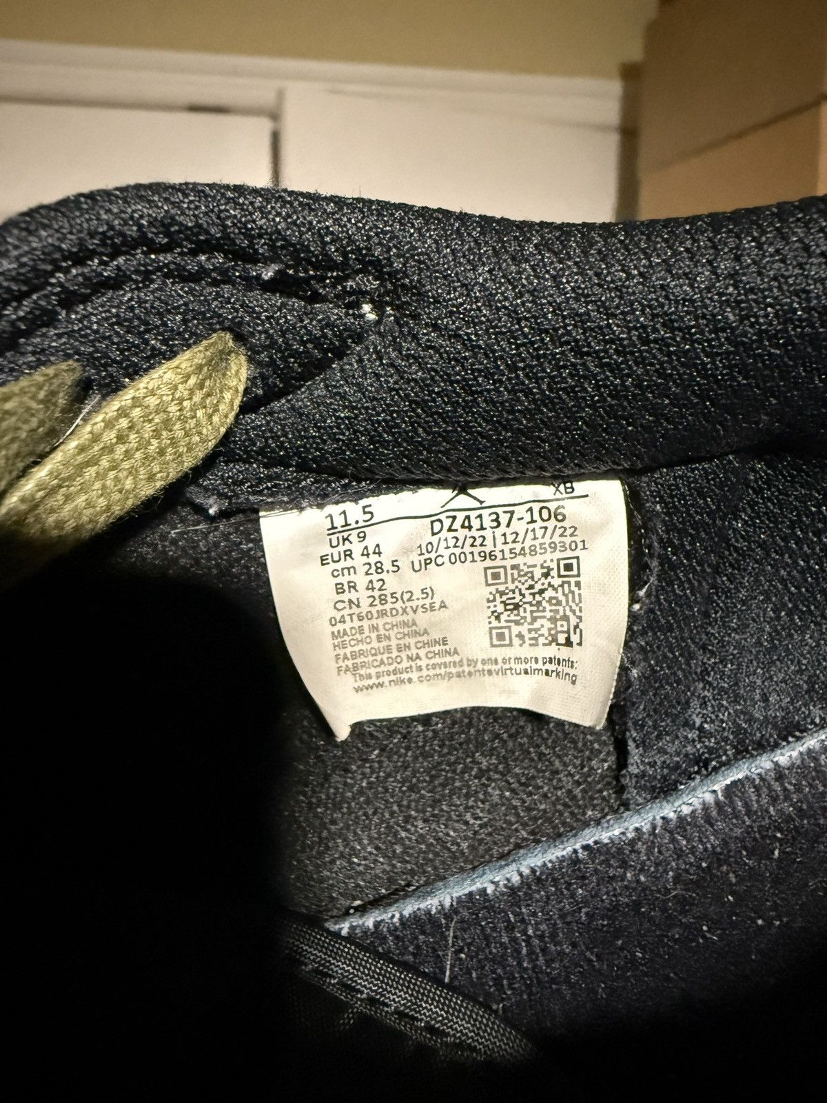 Nike × Travis Scott Jordan 1 Low Travis Scott Olive Size US 10 / EU 43 - 7 Thumbnail