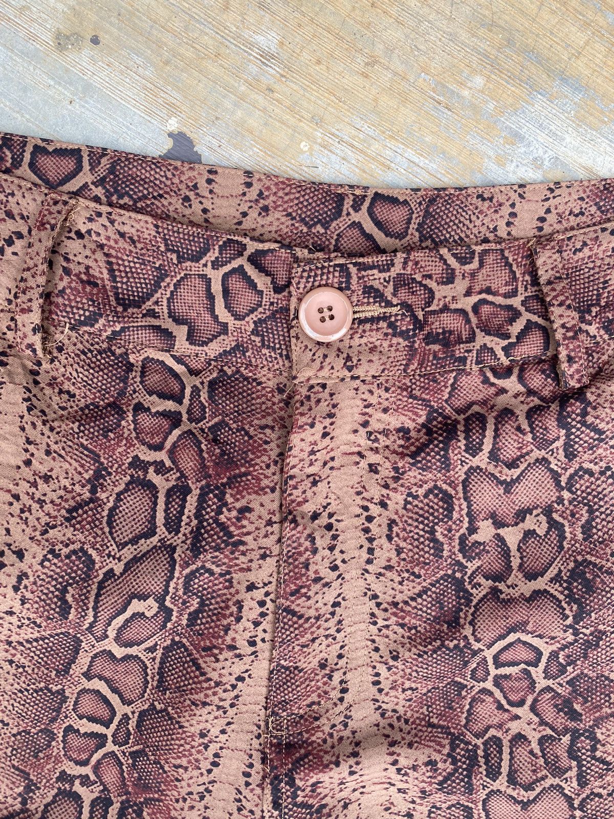 NANA JUDY Nana Judy Snake Skin Cargo Pants Size US 29 - 3 Thumbnail