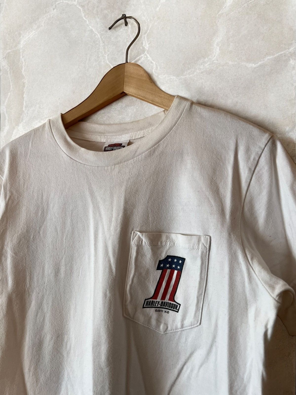 Harley Davidson × Vintage HARLEY DAVIDSON ABU-DHABI 2011 vintage T shirt tee 1 y2k Size US M / EU 48-50 / 2 - 3 Thumbnail