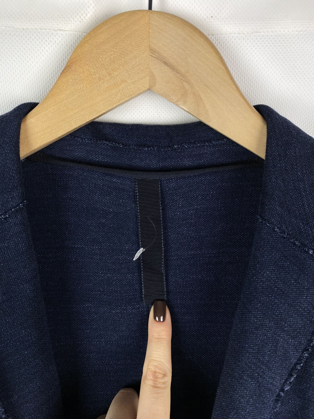 Harris Wharf London Harris Wharf London cotton linen unlined blazer jacket Size 40R - 10 Thumbnail