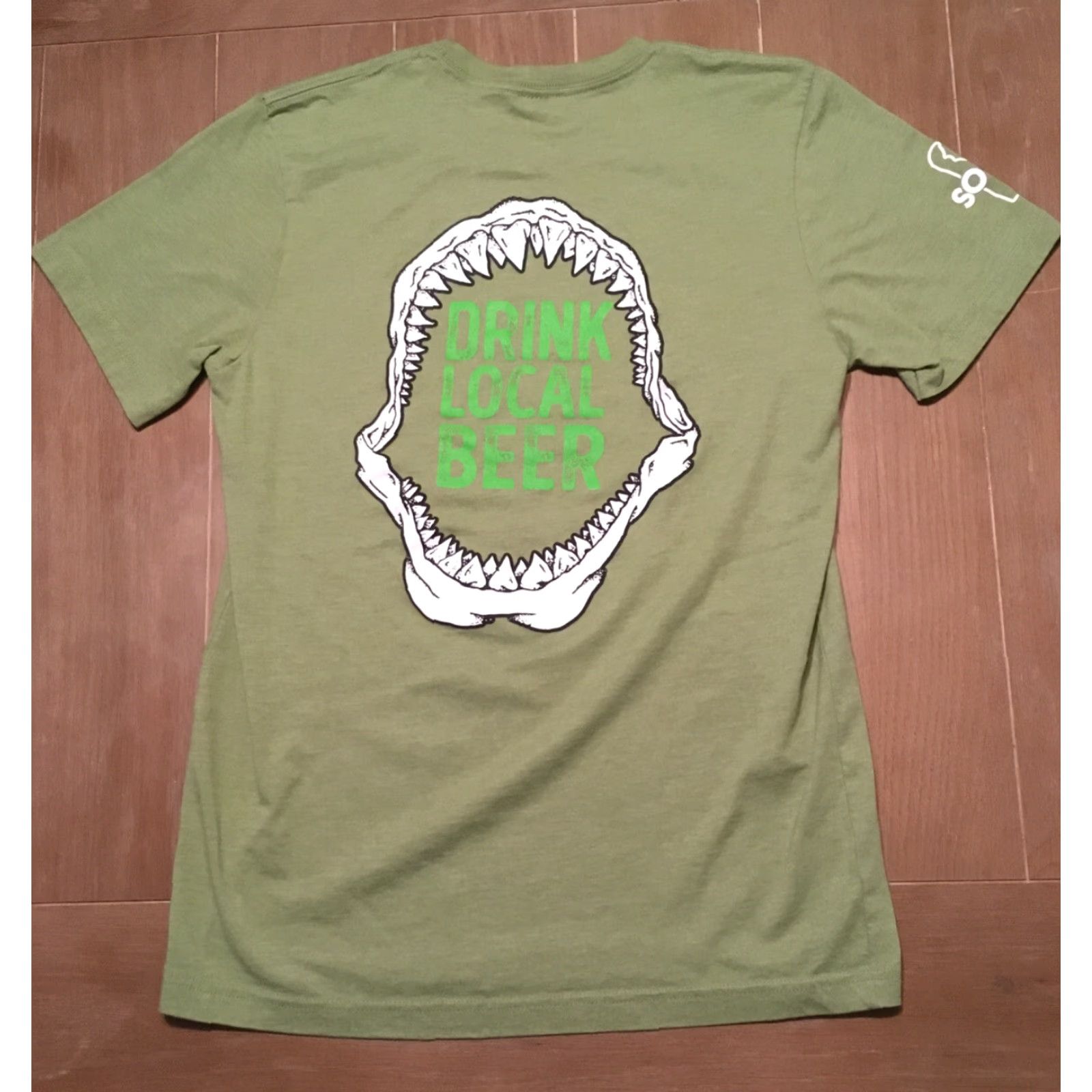 Vintage Thompson Island Brewing Co. Rehobath Beach Deleware Beer T Shirt Sz M Unisex Adults M Shirt Green Beer's Theme Canvas Brand Size US M / EU 48-50 / 2 - 7 Thumbnail