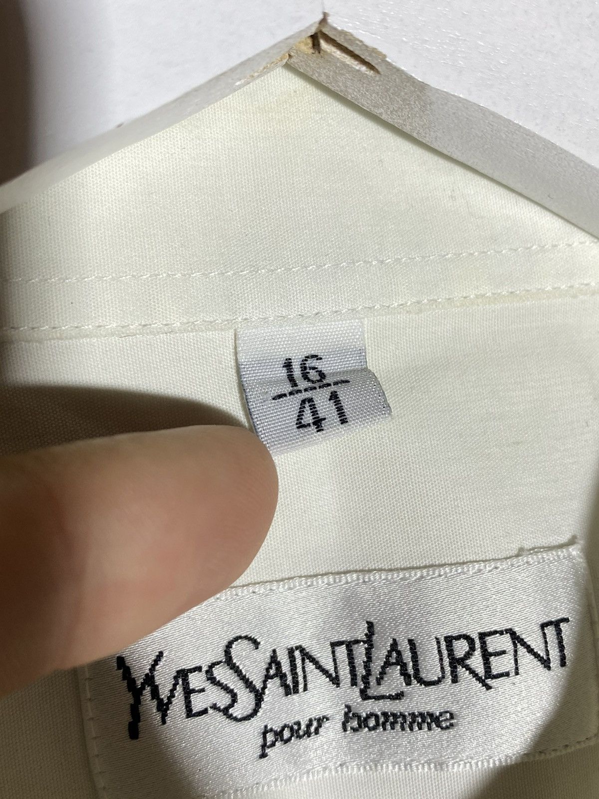 Yves Saint Laurent Vintage Yves Saint Laurent Short Sleeve Pocket Shirt Size US L / EU 52-54 / 3 - 10 Thumbnail