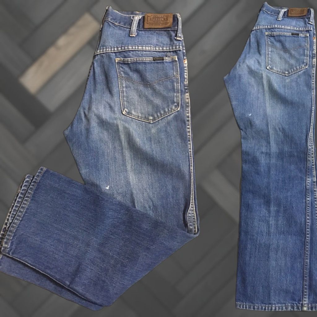 Sears VINTAGE Roebucks Sears Roebuck And Co Size 33 Jeans Denim Blue Waist 32 Inseam 30 Regular Mens Womens Jeans Roebucks Vintage Size US 32 / EU 48 - 1 Thumbnail