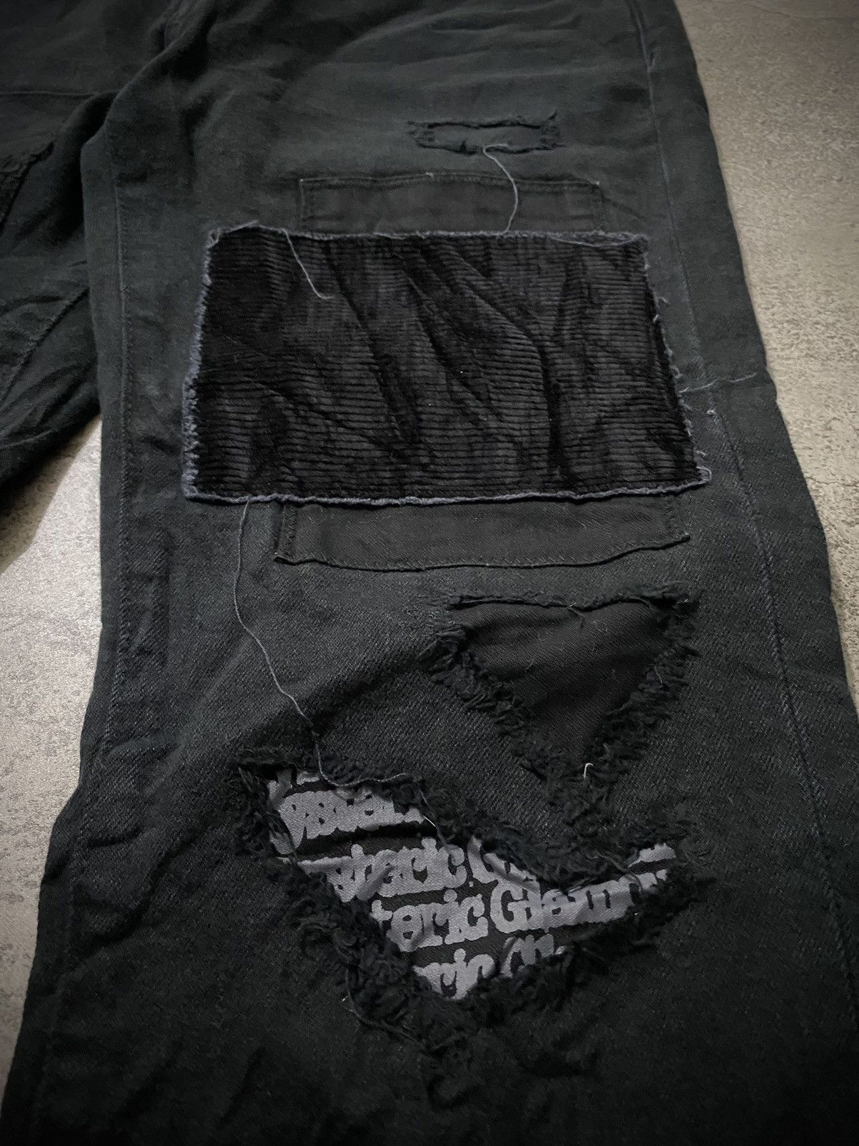 Hysteric Glamour Hysteric Glamour distressed patchwork jeans Size US 29 - 5 Thumbnail