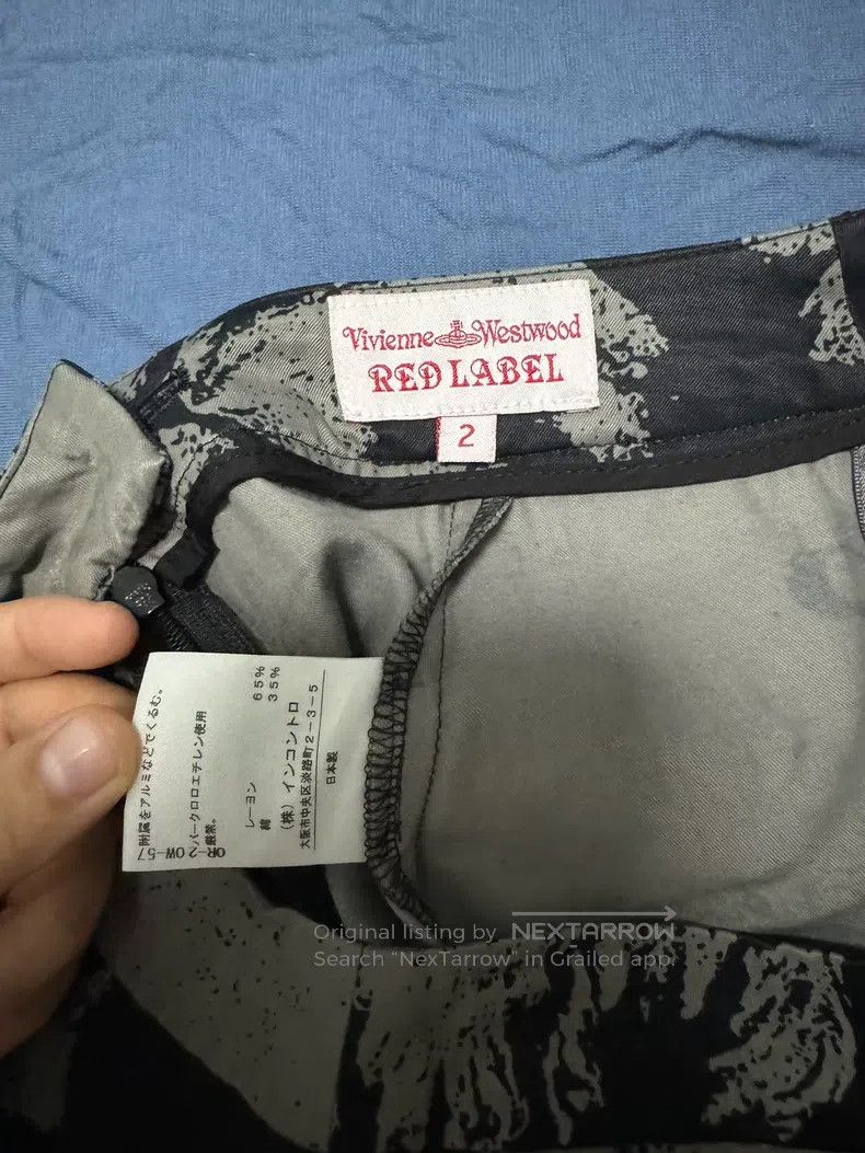 Vivienne Westwood Vivienne Westwood size 2 Black and White Oil Painting Skirt Size 26" / US 2 / IT 38 - 4 Thumbnail