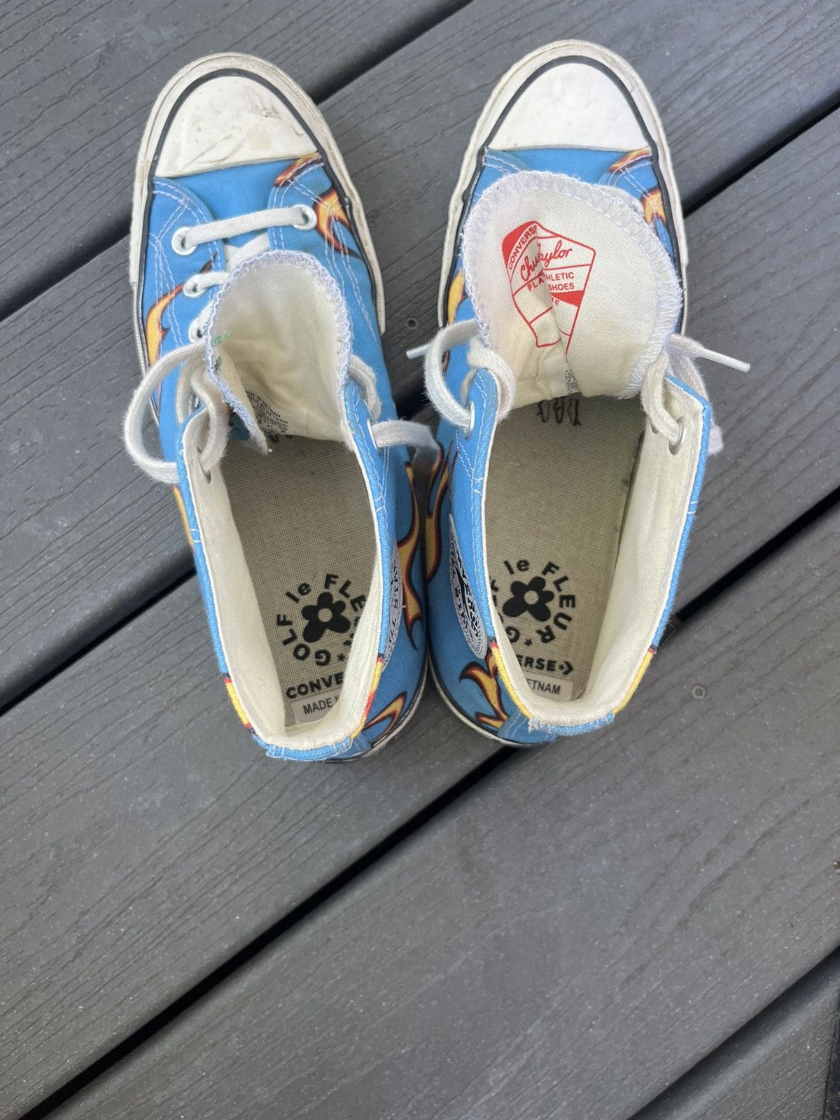 Converse × Golf Wang × Golf le Fleur Golf Wang Golf le Fleur Chuck Taylor Converse Size US 7.5 / EU 40-41 - 7 Thumbnail