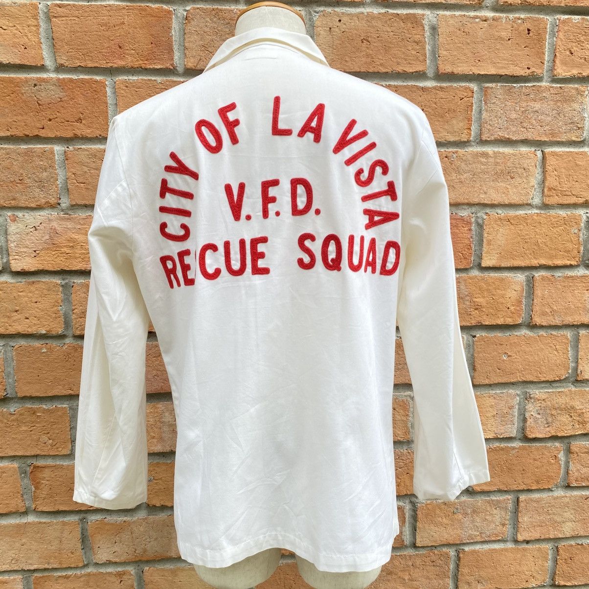Vintage CITY OF LA VISTA V.F.D. RESCUE SQUAD Vintage Work Jacket Size 38L - 19 Thumbnail