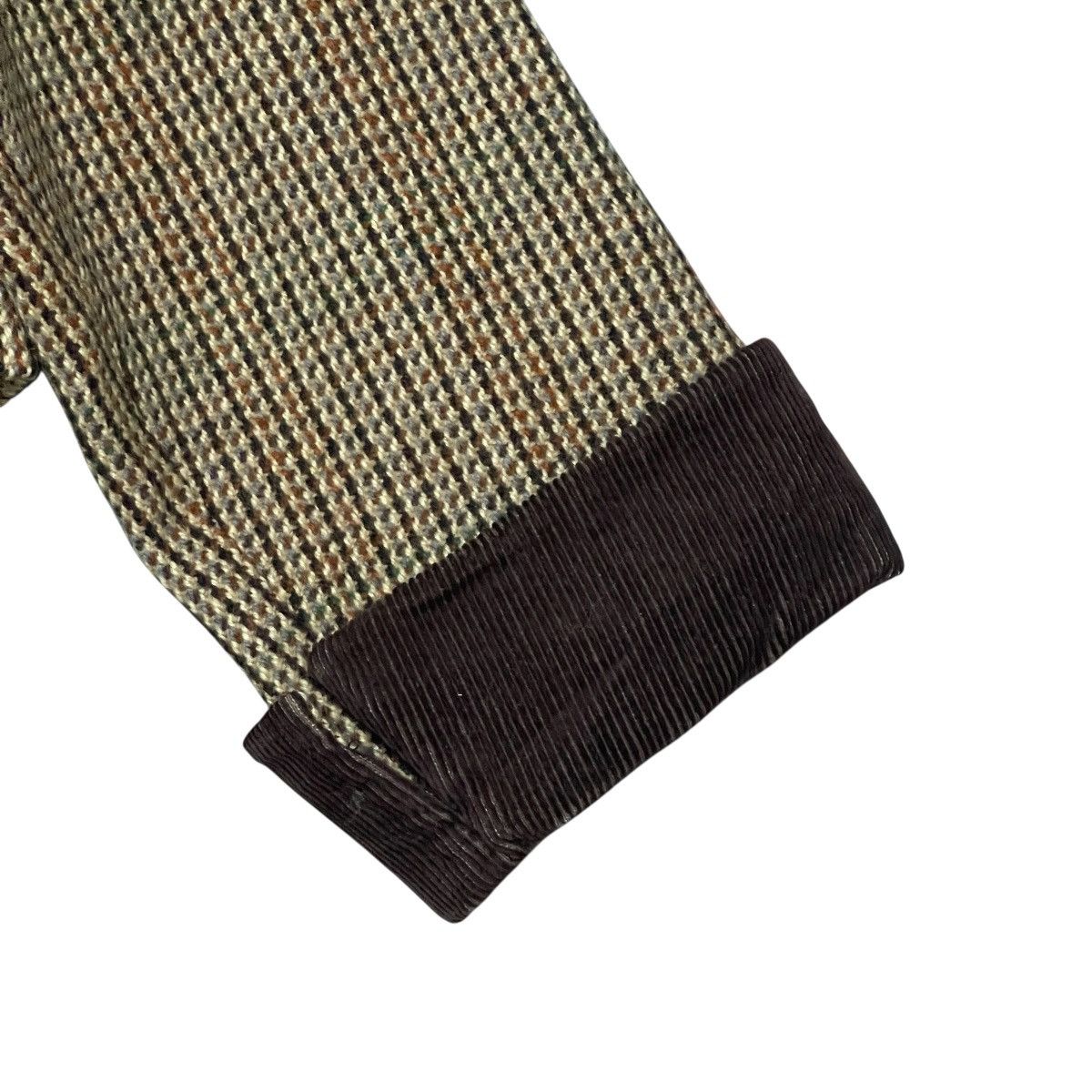 Yves Saint Laurent Vintage 80s Yves Saint Laurent Cropped Houndstooth Blazer Size M / US 6-8 / IT 42-44 - 11 Thumbnail