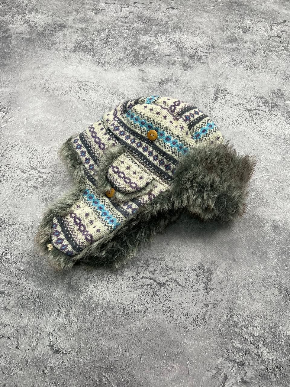 Vintage Vintage Ushanka Hat Mohair Fuzzy Fur Japanese 90S Size ONE SIZE - 8 Thumbnail
