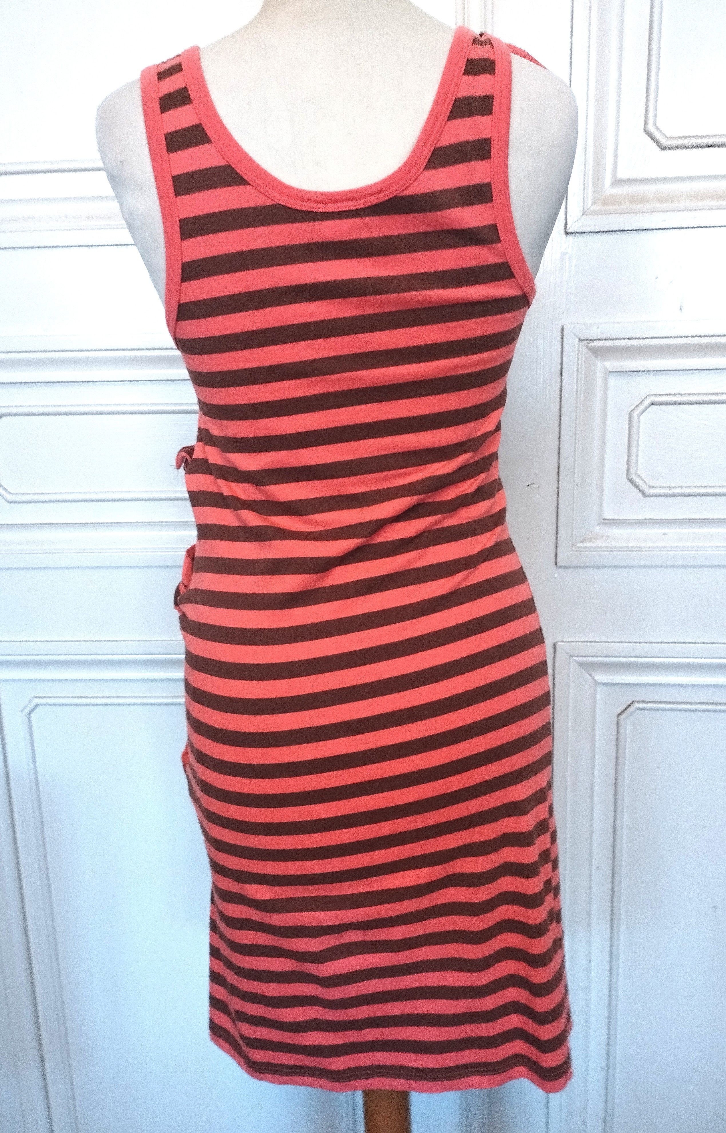 Sonia Rykiel Sonia Rykiel Robe Ouvertures Noeuds T S/M Size S / US 4 / IT 40 - 4 Thumbnail
