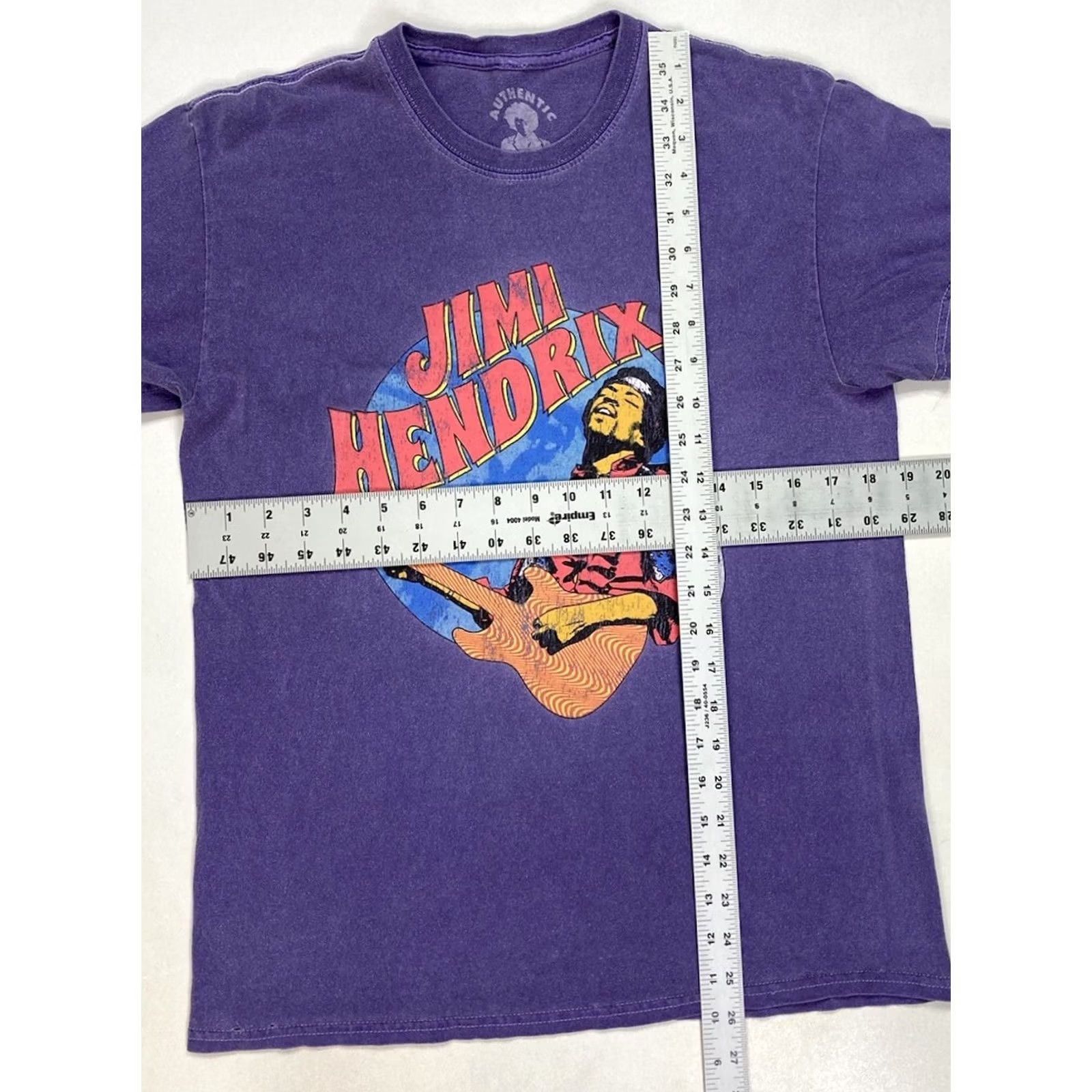 Vintage VINTAGE Jimi Hendrix T-Shirt Women Medium Purple Short Sleeve Music Size M / US 6-8 / IT 42-44 - 6 Thumbnail