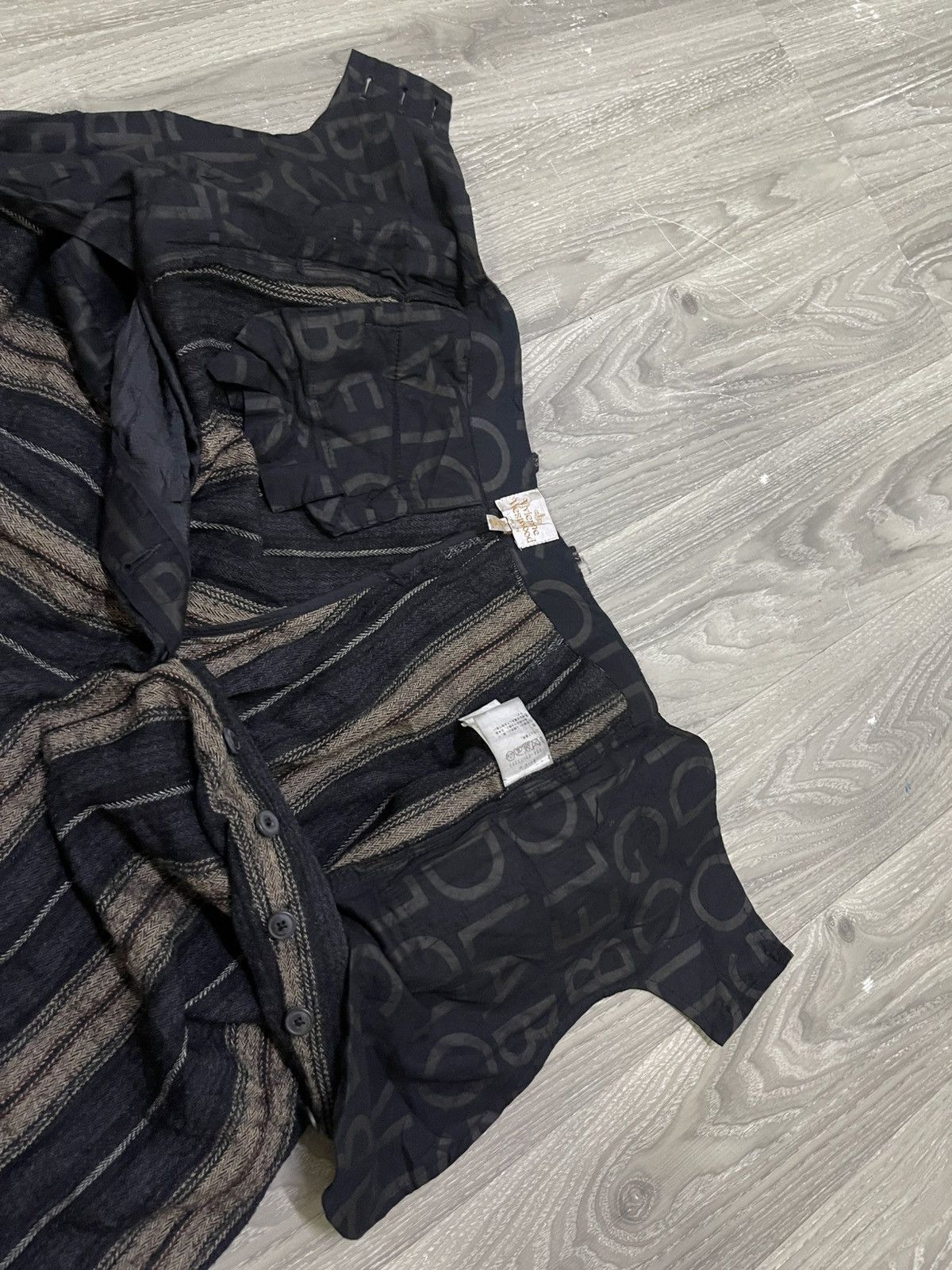Vivienne Westwood Vintage Vivienne Westwood Striped Wool Blend Trousers Size US 40 / EU 56 - 13 Thumbnail