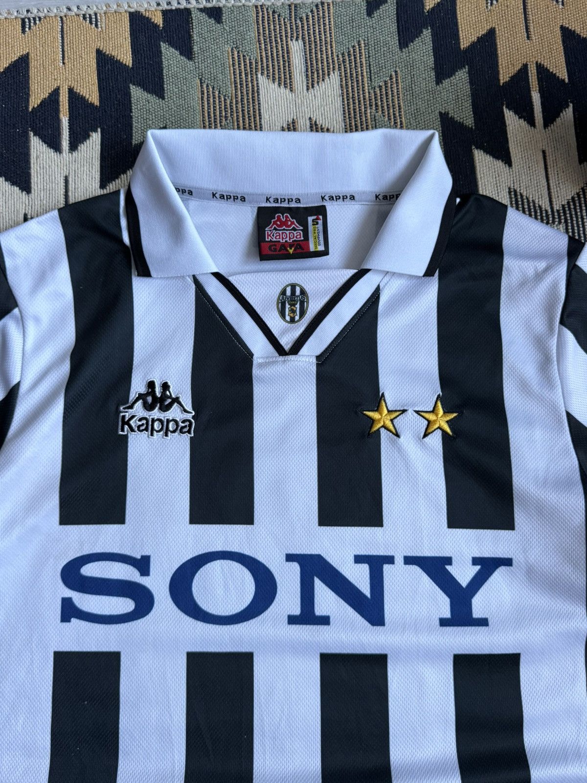 Kappa Vintage Kappa Juventus Zidane #21 Blockcore Soccer Jersey Size US S / EU 44-46 / 1 - 5 Thumbnail